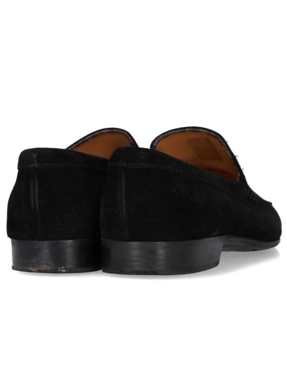 Louis Vuitton Initial Plate Suede Slip on Shoes